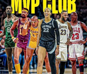 史上仅6人得到4次及以上MVP 威尔逊比肩乔丹等传奇